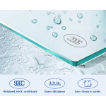 CSS10, SINGLE SLIDING, FRAMELESS SHOWER DOOR, SOFT-CLOSE FOR OPEN & CLOSE